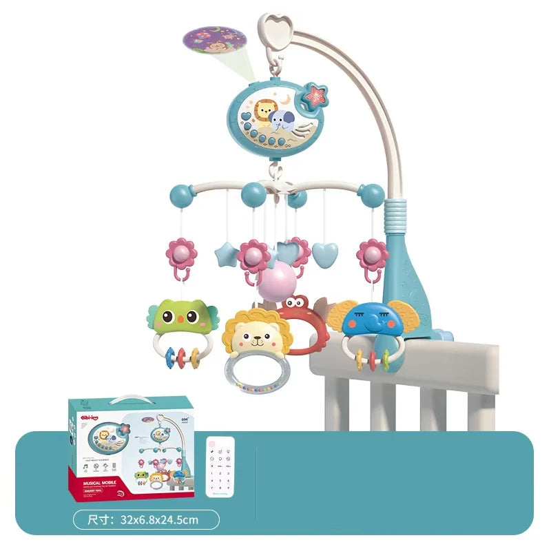 Baby Crib Mobile with Music, Lights & Projection