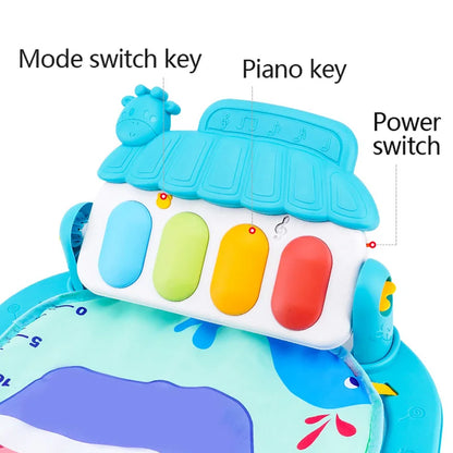 Baby Play Gym Mat with Piano & Music