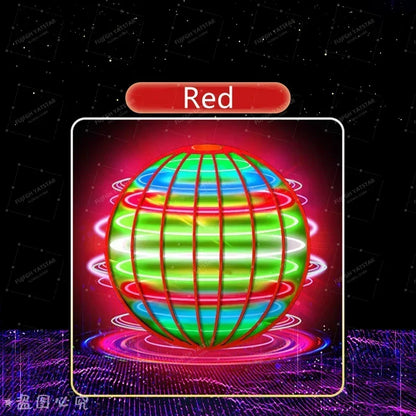 LED Flying Ball Hand-Controlled Spinner Toy