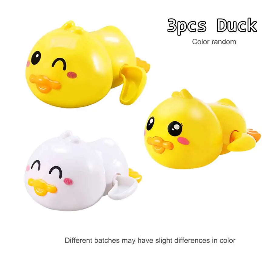 Duck & Penguin Water Spray Bath Toy Set