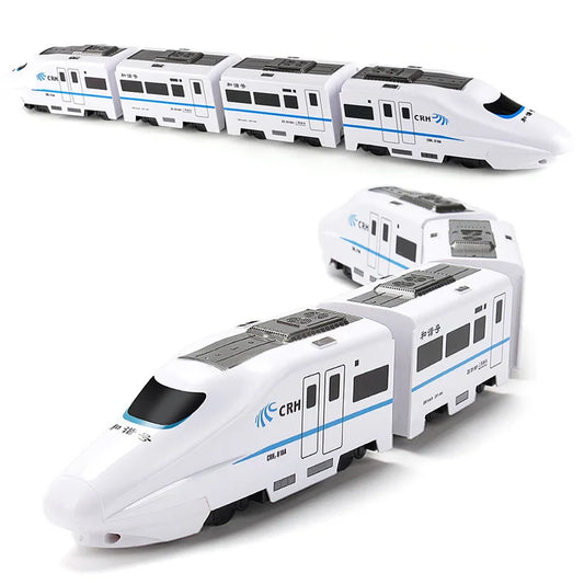 Electric Bullet Train Toy with Lights