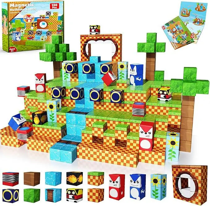 Magnetic Building Blocks for Kids