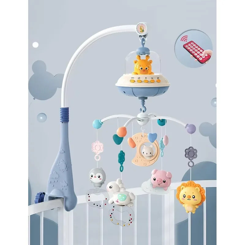 Baby Crib Mobile with Music, Lights & Projection