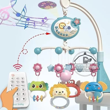 Baby Crib Mobile with Music, Lights & Projection