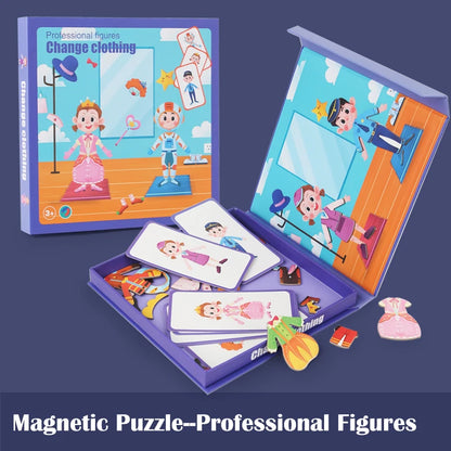 Magnetic Travel Puzzle Games for Kids
