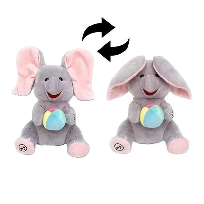 Hide & Seek Elephant Plush Toy with Songs
