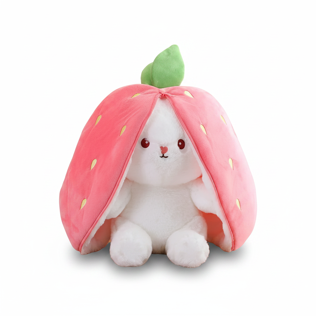 Fruit Transform Rabbit Plush Toy (25cm)