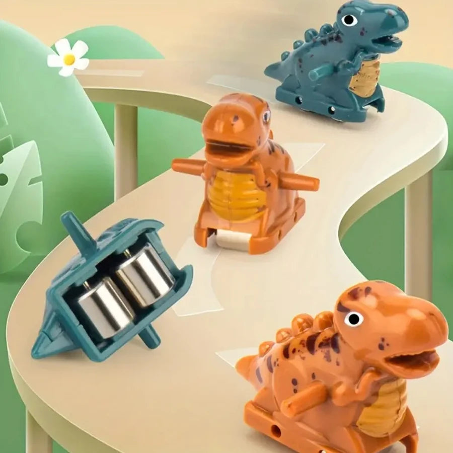 Electric Dinosaur Climbing Slide Toy with Music