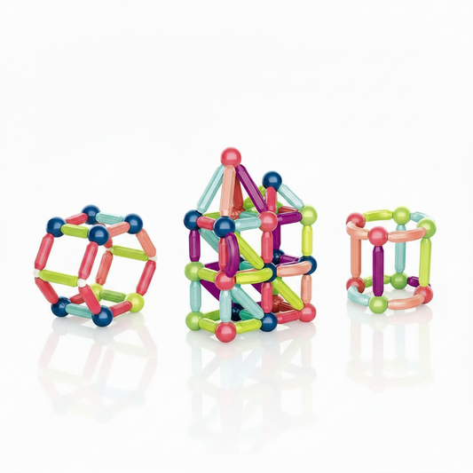 Magnetic Stick & Rod Building Blocks Set