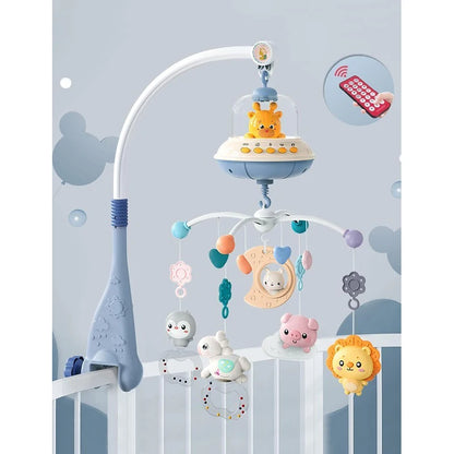Baby Crib Mobile with Music, Lights & Projection