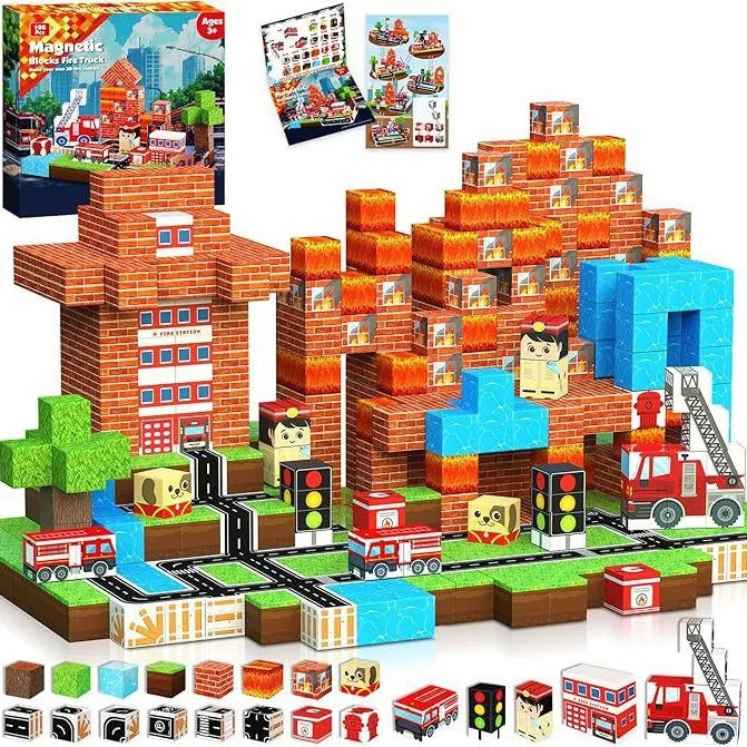 Magnetic Building Blocks for Kids