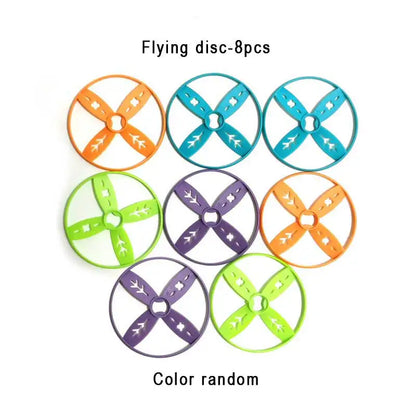 Flying Disc Rocket Launcher Outdoor Toy