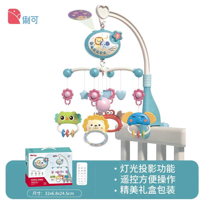 Baby Crib Mobile with Music, Lights & Projection