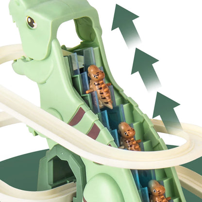 Electric Dinosaur Climbing Slide Toy with Music