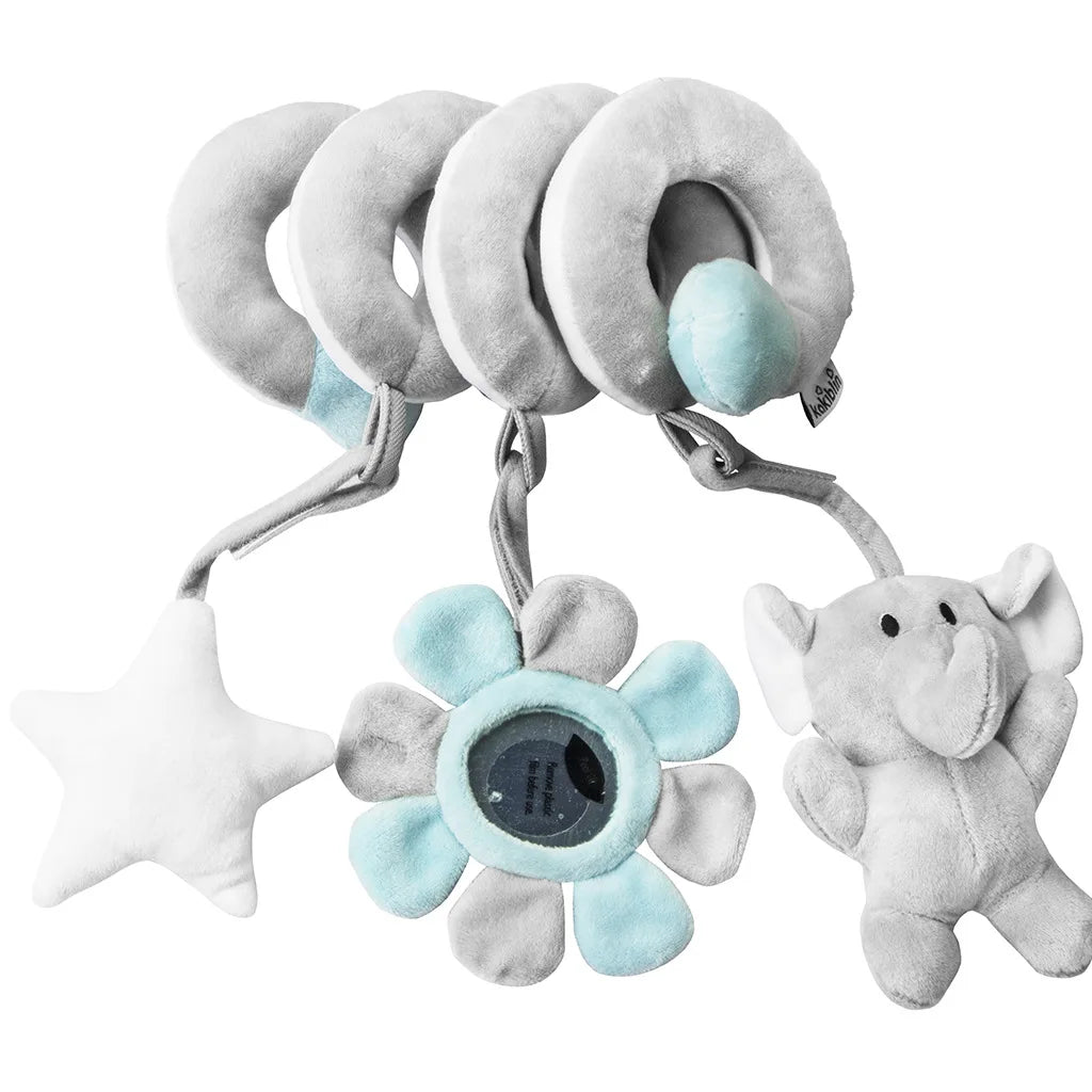 Baby Spiral Activity Bar with Mirror & Rattles
