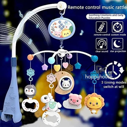 Baby Crib Mobile with Music, Lights & Projection