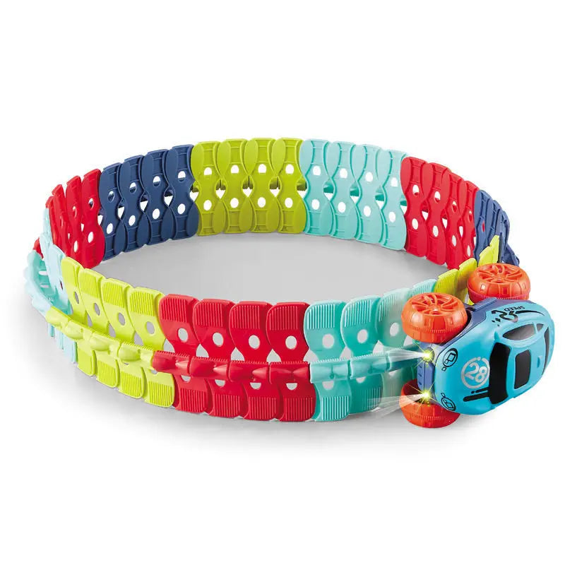 LED Race Car Flexible Track Set