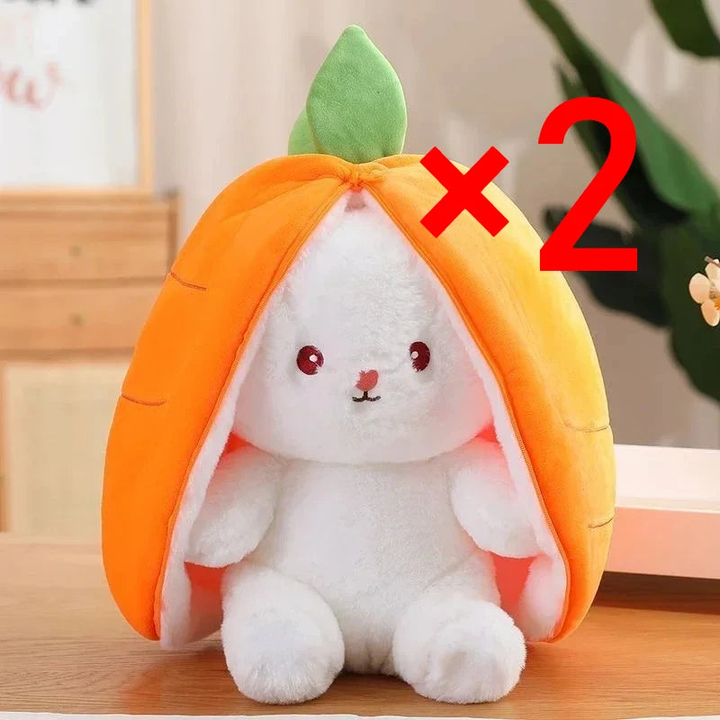 Fruit Transform Rabbit Plush Toy (25cm)
