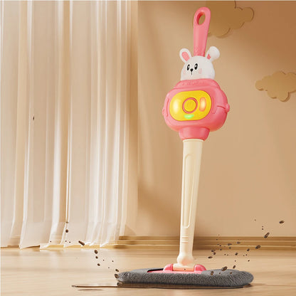 Kids Pretend Play Cleaning Mop Toy Set