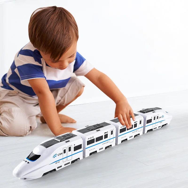 Electric Bullet Train Toy with Lights