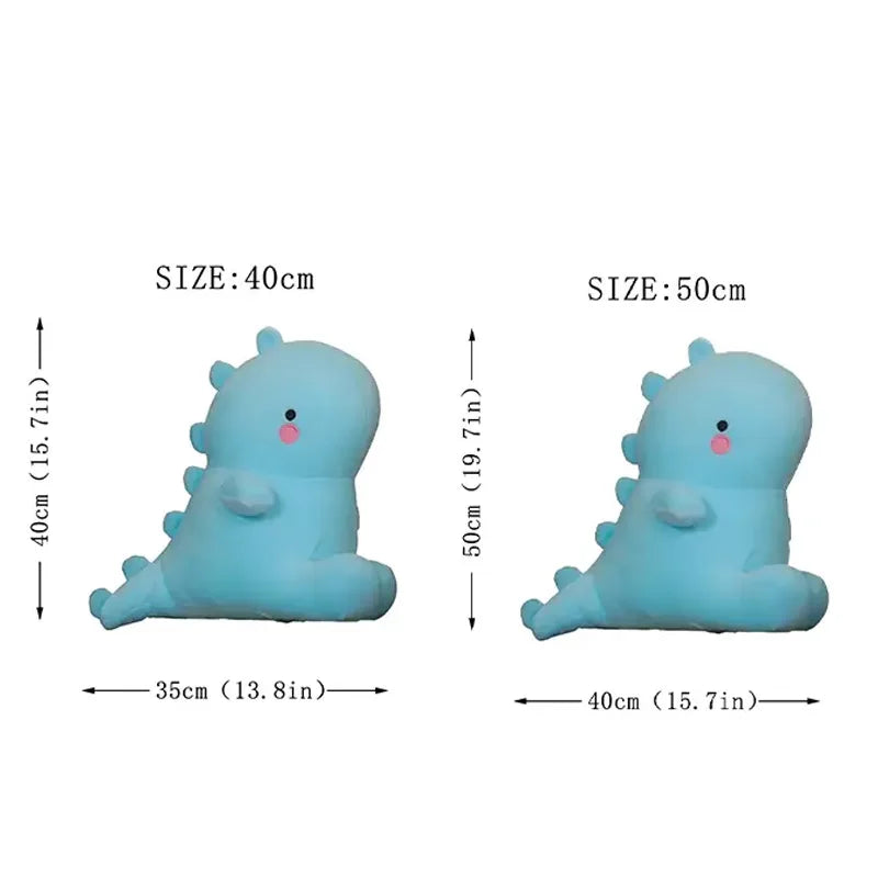 Colorful Kawaii Dinosaur Squishy Plush Toy