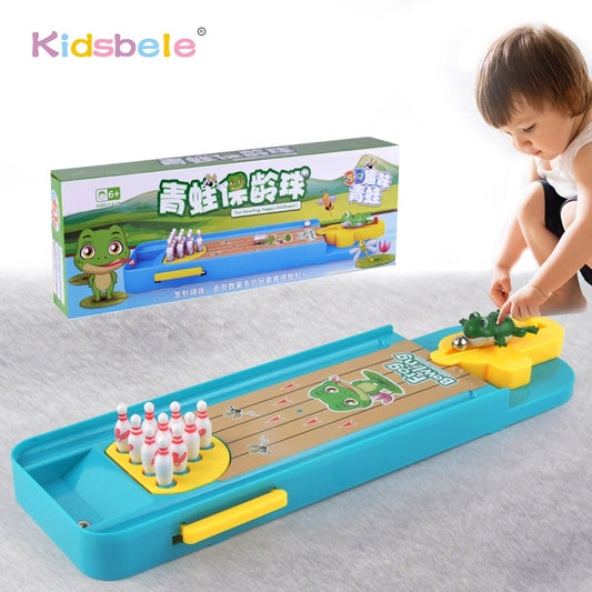 Mini Desktop Bowling Game Toy for Kids